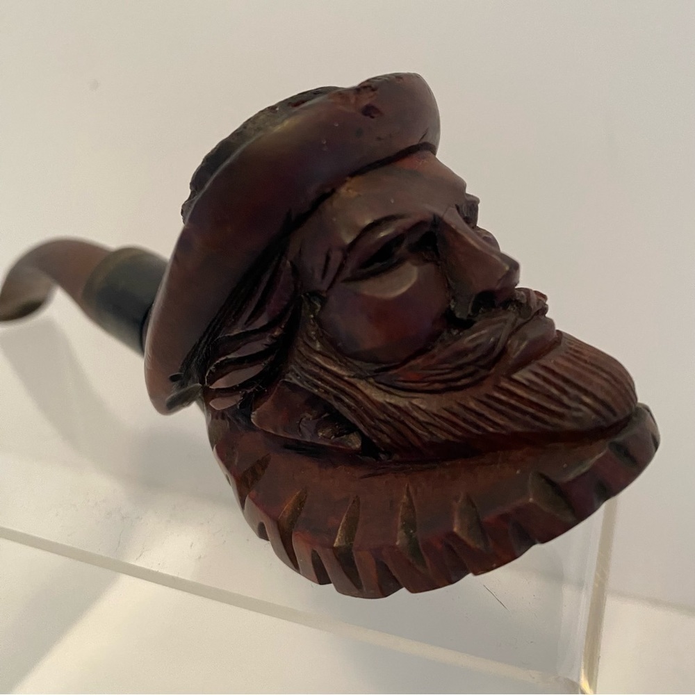 Sir Walter Raleigh Hand Carved Vintage Tobacco Pipe